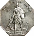 1925 Norse-American Centennial Medal. Silver. Thick Planchet. MS-66 (NGC).