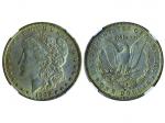 1903年O美国摩根银元，KM-110，NGC AU 58，华人家族藏品
