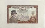 GREAT BRITAIN. Waterlow & Sons Limited. No Value, ND. P-Unlisted. Test Note. About Uncirculated.