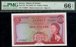 x States of Jersey, £5, ND (1963), serial number A743807, (Pick 9a, Banknote Yearbook JE21a), in PMG