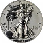 2012-S Silver Eagle. First Strike. 75th Anniversary San Francisco Mint Set. Chief Engraver John M. M