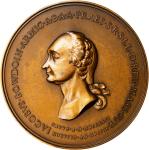 1921 Bowdoin Prize Medal for Harvard University Students. Bronze. Mint State.