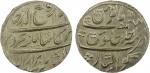 India - Mughal Empire. MUGHAL: Rafi-ud-Darjat, 1719, AR rupee (11.42g), Gwalior, AH1131 year one (ah