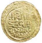 GREAT MONGOLS: Anonymous, ca. 1220s-1230s, AV dinar (3.57g), Bukhara, ND, A-B1967, totally anonymous