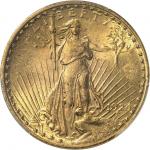 USA République fédérale des États-Unis d’Amérique (1776-à nos jours). 20 dollars Saint-Gaudens 1924,