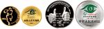 2007年中央人民银行发行世界夏季特殊奥林匹克运动会纪念彩色金银币一套二枚