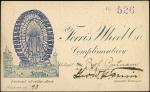 Complimentary Annual Pass to the Worlds Columbian Exposition Ferris Wheel for 1893. Virtually As New
