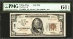 Utica, Ohio. $50 1929 Ty. 1. Fr. 1803-1. The First NB. Charter #7596. PMG Choice Uncirculated 64 EPQ