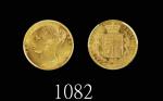 1877S年澳洲维多利亚金币1镑，年青头像 - 盾徽，0.2353盎司纯金，悉尼铸币厂1877S Australia Victoria Gold Sovereign, young head - shi