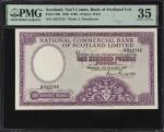 SCOTLAND. National Commercial Bank of Scotland Limited. 100 Pounds, 1959. P-268. PMG Choice Very Fin