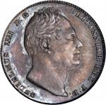 ESSEQUIBO & DEMERARY. 1/2 Guilder, 1832. London Mint. William IV. NGC MS-64.