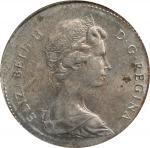 CANADA. Mint Error -- Struck on 10 Cents Planchet -- Cent, 1979. Ottawa Mint. Elizabeth II. PCGS MS-