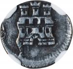 COLOMBIA. 1/4 Real, ND (ca. 1756-96). Santa Fe de Nuevo Reino (Bogota) Mint. Time of Charles III to 