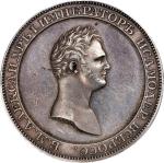 RUSSIA. Silver Ruble Pattern Novodel, ND ("1808"). St. Petersburg Mint. Alexander I. PCGS SPECIMEN-5