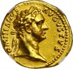 DOMITIAN, A.D. 81-96. AV Aureus (6.97 gms), Rome Mint, ca. A.D. 92-94. NGC AU, Strike: 5/5 Surface: 