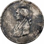 1809 James Madison Indian Peace Medal. Silver. Second Size. Julian IP-6, Prucha-40. Very Good.