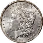 1895-O Morgan Silver Dollar. MS-61 (NGC).