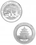2010年中国资本市场20周年熊猫纪念银币1盎司 NGC MS 70
