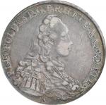 1772年义大利10 宝利。ITALY. Tuscany. Francescone (10 Paoli), 1772. Florence Mint. Pietro Leopoldo. PCGS EF-