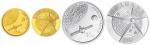 2007年中国探月首飞成功纪念金银币一套二枚 完未流通