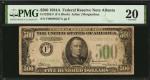 Fr. 2202-F. 1934A $500  Federal Reserve Note. Atlanta. PMG Very Fine 20.