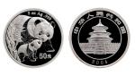 2004年中国人民银行发行熊猫纪念银币