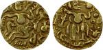 World Coins - Asia & Middle-East. CEYLON (MEDIEVAL): Anonymous, ca. 990-1090, AV kahavanu (4.32g), M