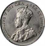 CANADA. 5 Cents, 1934. Ottawa Mint. George V. PCGS SPECIMEN-67 Gold Shield.