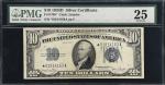 Fr. 1705*. 1934D $10 Silver Certificate Star Note. PMG Very Fine 25.