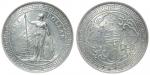 Great Britain, Silver Trade Dollar, 1909/8B, PCGS AU58.