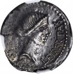 BRUTUS. AR Denarius (3.58 gms), Lycia Mint, ca. 42 B.C.