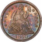 1850 Liberty Seated Dime. MS-65 (PCGS). CAC.