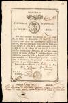 PUERTO RICO. Tesoreria Nacional. 25 Pesos, 1813. P-Unlisted. Fine.