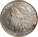 1901 Morgan Silver Dollar. AU Details--Cleaned (PCGS).