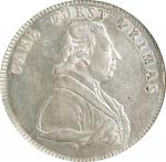 GERMANY. Rhenish Confederation. Taler, 1808-BH. Frankfurt Mint. Karl Theodor. PCGS Genuine--Tooled, 