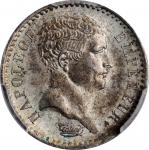 FRANCE. 1/2 Franc, 1807-A. Paris Mint. Napoleon as Emperor. PCGS MS-64 Gold Shield.