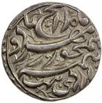 MUGHAL: Akbar I, 1556-1605, AR rupee (11.42g), Allahabad, IE45, KM-97, with the month of Ardibihisht