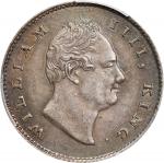 1835-(C)年英属东印度公司1/2卢比。加尔各答造币厂。INDIA. British East India Company. 1/2 Rupee, 1835.-(C). Calcutta Mint