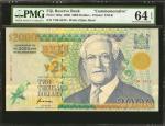 FIJI. Reserve Bank. 2000 Dollars, 2000. P-103a. PMG Choice Uncirculated 64 EPQ.