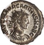 CARINUS AS CAESAR, A.D. 282-283. BI Aurelianianus (3.71 gms), Antioch Mint. NGC MS, Strike: 5/5 Surf