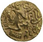 World Coins - Asia & Middle-East. CEYLON (MEDIEVAL): Anonymous, ca. 970-1070, AV kahavanu (4.38g), M