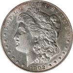 1902-S Morgan Silver Dollar. EF-45 (NGC).