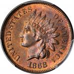 1868 Indian Cent. MS-65 RB (PCGS).