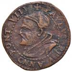 Vatican coins and medals;Paolo V (1605-1621) Ferrara - Quattrino 1613 A. VIII - Munt. 234 CU (g 3.19