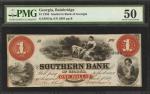 Lot of (7) Graded Southern Obsolete Notes. Various States.