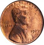 1927-D Lincoln Cent. MS-65 RD (PCGS). OGH.