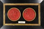 Great Britain. William IV (1830-1837). Great Seal of the Realm, ca. 1831. Impressions in red wax. By