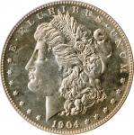 1904 Morgan Silver Dollar. Proof-66 (PCGS).