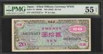 JAPAN. Mixed Banks. 20 Yen, 100 Yen & 1000 Yen, ND(1945-2004). P-73, 90c, & 104c. PMG About Uncircul