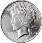 1927-D Peace Silver Dollar. MS-65 (PCGS). CAC.